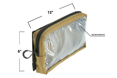 Pouch Mounting Panel 6x12" - Mount Pouches Anywhere
