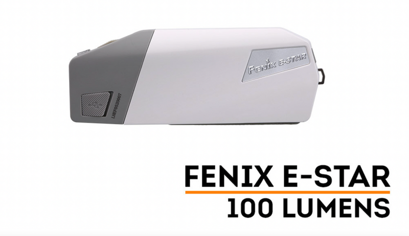 Fenix E-Star Portable Self-powered Emergency Flashlight - 100 Lumens