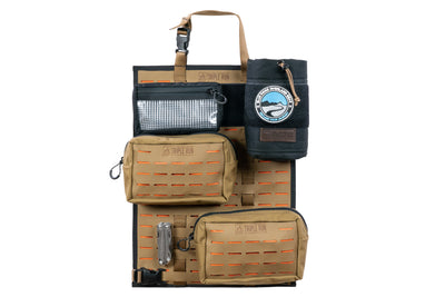The small GP Pouch works great with our Seat Back Panels. Made in Virginia, USA