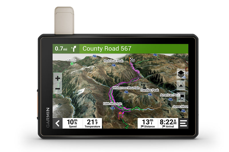 Overland Edition 8" GPS Navigator / Satellite Communicator