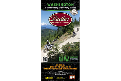 Washington Backcountry Discovery Route Map - New Updated Route