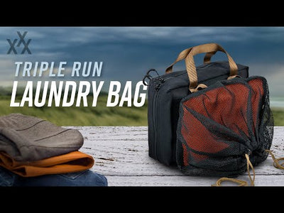 Triple Run: Mesh Laundry Bag