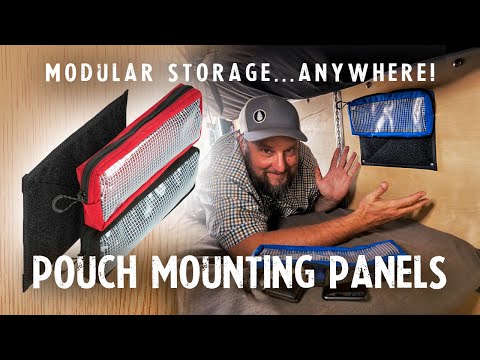 Pouch Mounting Panel 6x12" - Mount Pouches Anywhere