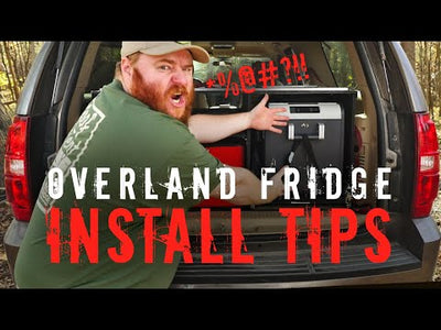 Here are the essential overland fridge install tips (video) - featuring the BROG Fridge Tie-Down Strap Kit