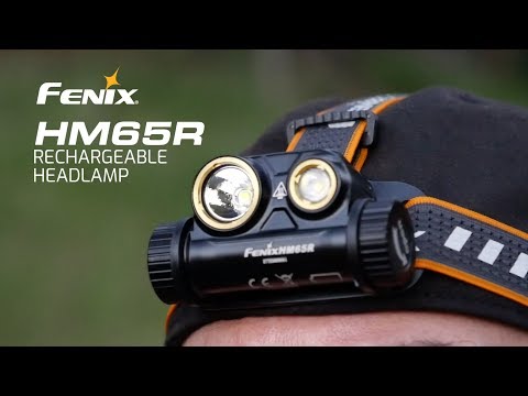 FENIX HM65R + E-LITE Combo Pack RECHARGEABLE HEADLAMP & MINI FLASHLIGHT