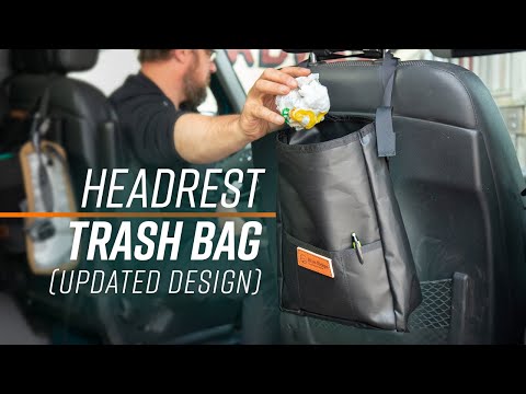 Headrest Trash Bag - Blue Ridge Overland Gear