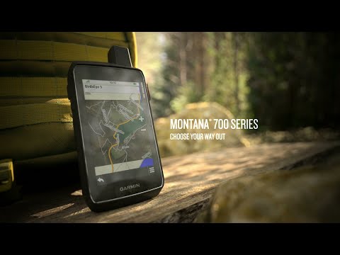 Garmin Montana® 700i Hiking GPS
