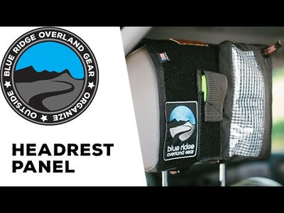 Headrest Velcro Panel
