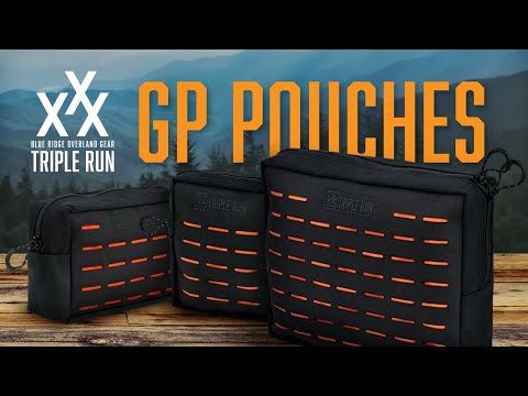 Triple Run: Large GP Pouch - 10 x 12 x 3"