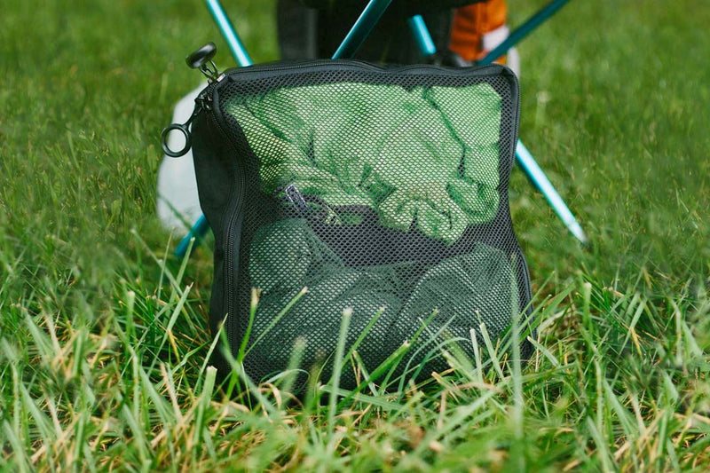 Mesh Packing Cube - 12 x 12 x 4" - Blue Ridge Overland Gear
