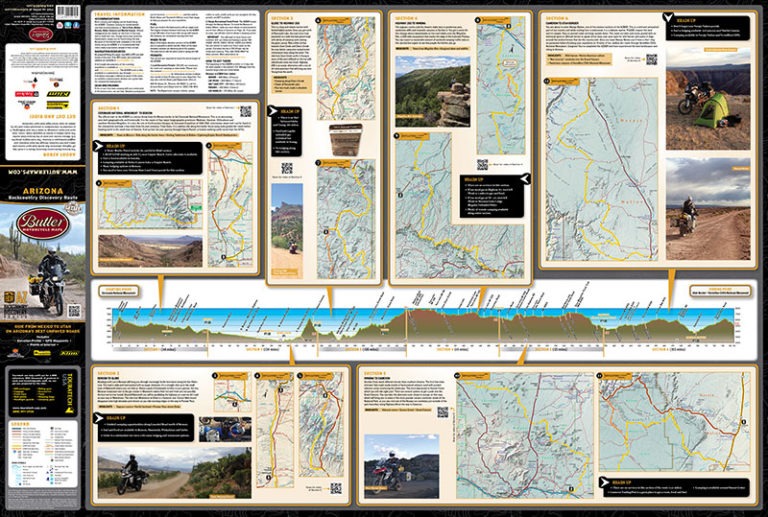Arizona Backcountry Discovery Route Map – Blue Ridge Overland Gear